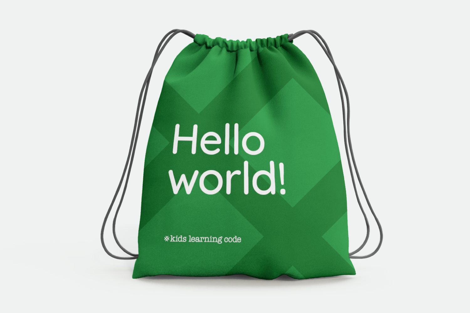 Example promo swag design for Kids Learning Code