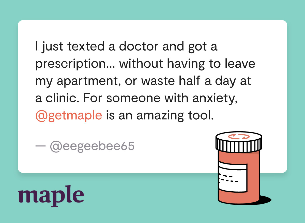 Social media marketing design for getmaple, Maple Online Healthcare