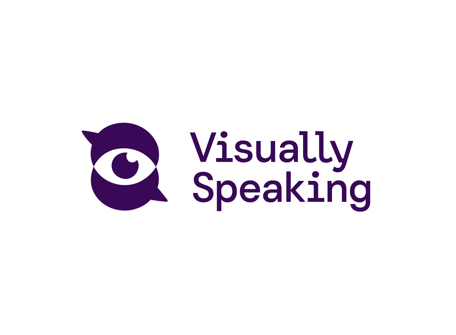 Logo design for Visually Speaking Inc.